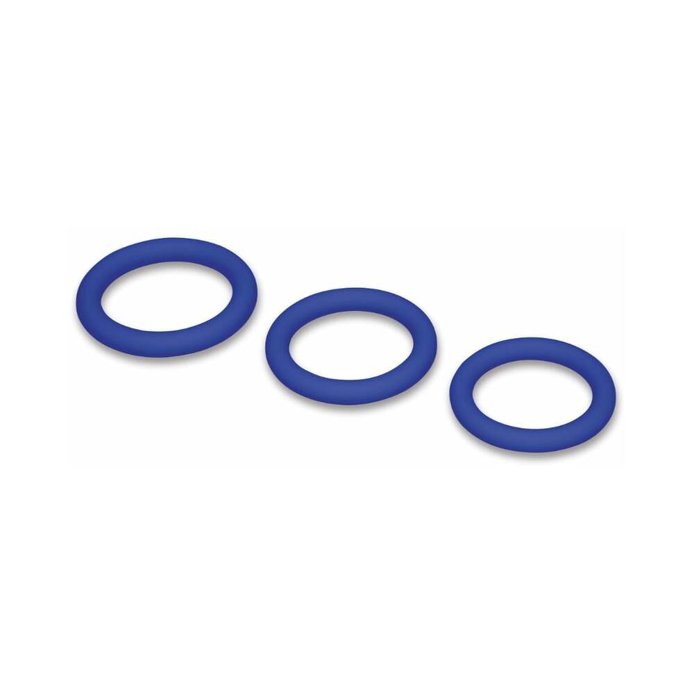 Me You Us Signature The Chubby 3 Ring Set Blue