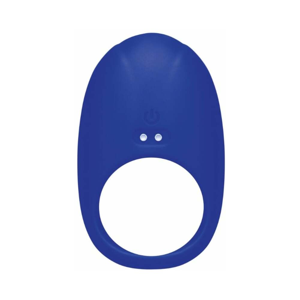 Me You Us Signature The Vibrating Couples Ring Blue