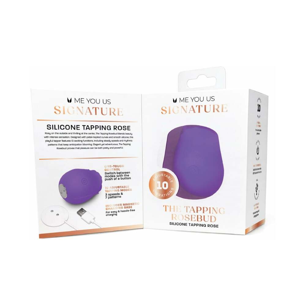 Me You Us Signature The Tapping Rosebud Purple