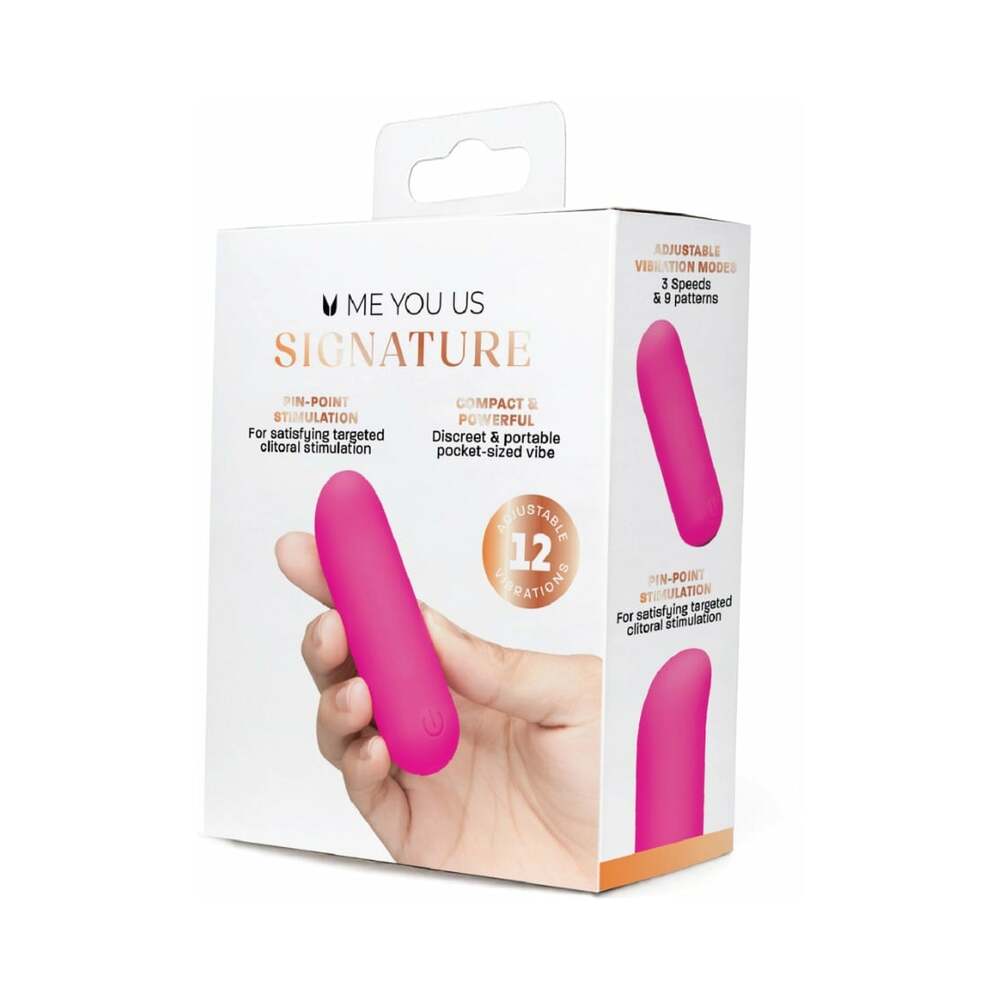 Me You Us Signature The Contour Bullet Pink