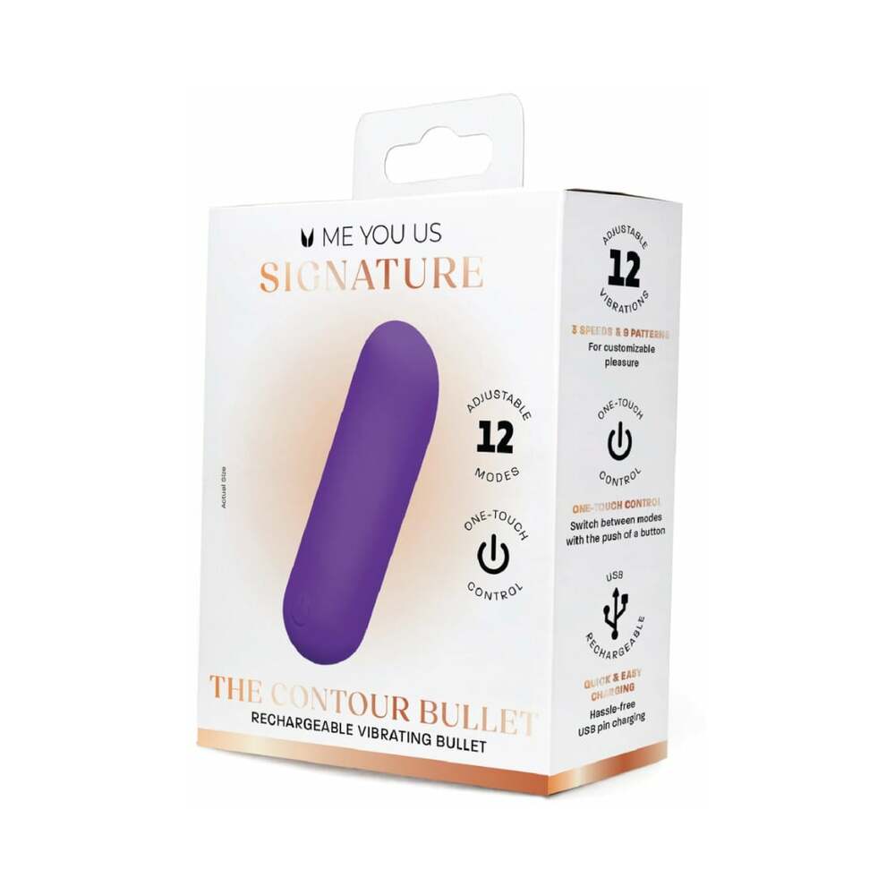 Me You Us Signature The Contour Bullet Purple