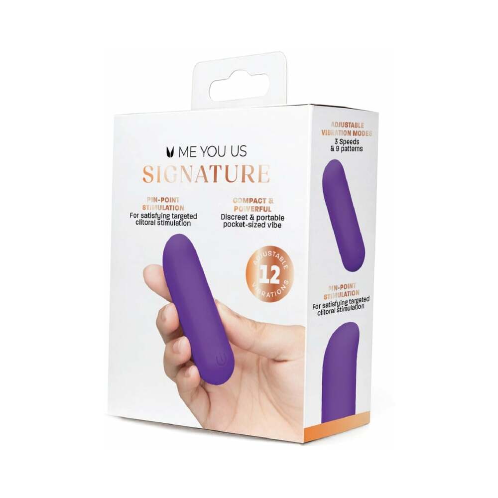 Me You Us Signature The Contour Bullet Purple