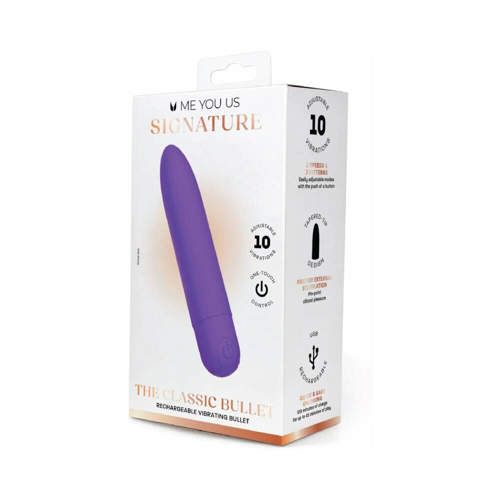 Me You Us Signature The Classic Bullet Purple