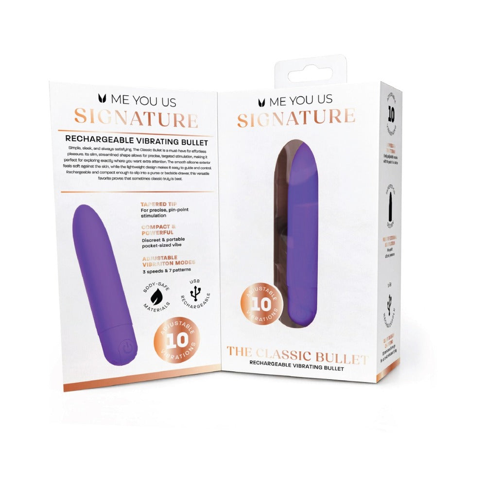 Me You Us Signature The Classic Bullet Purple