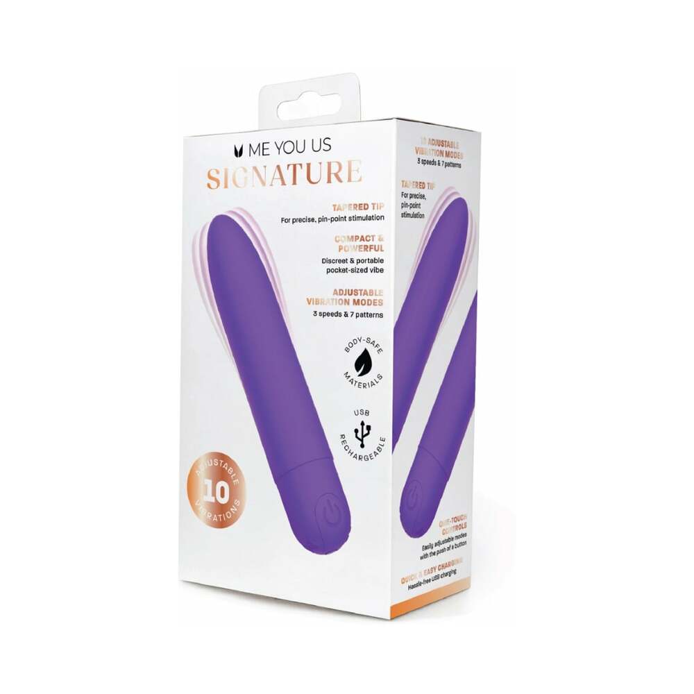 Me You Us Signature The Classic Bullet Purple