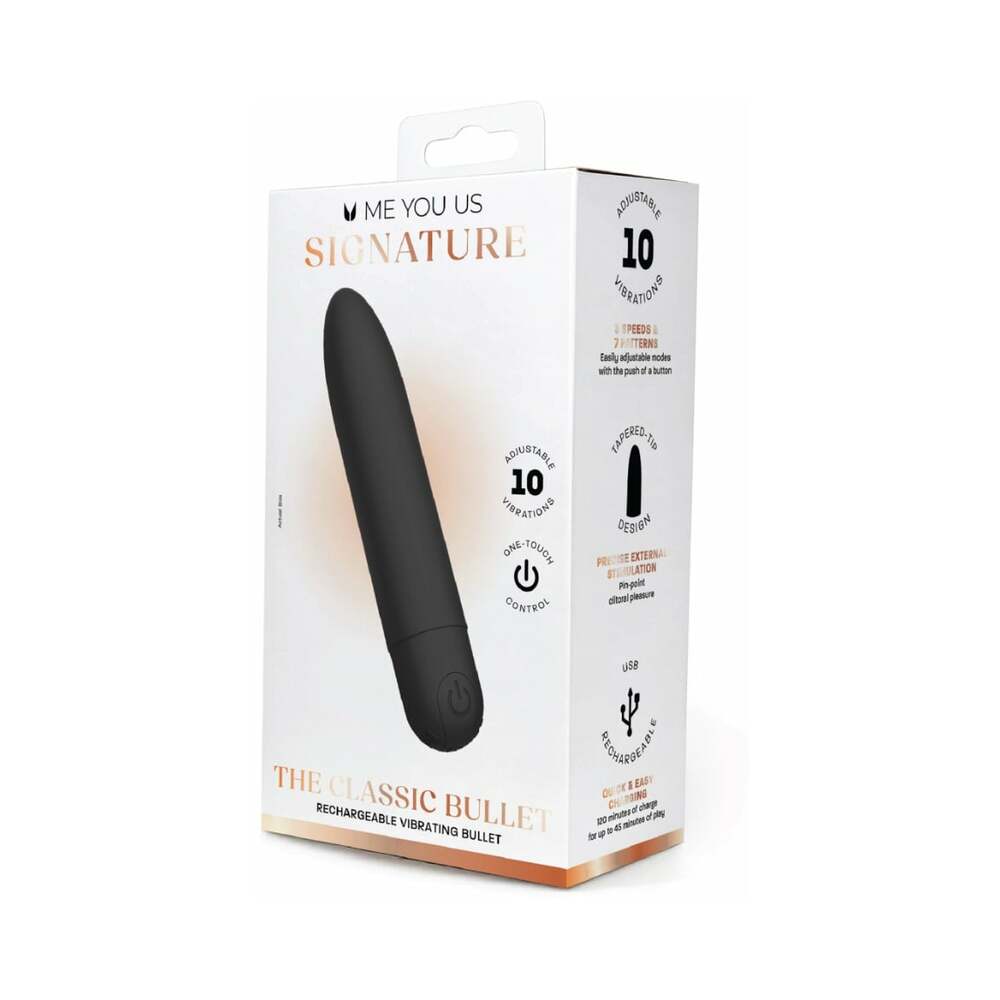 Me You Us Signature The Classic Bullet Black