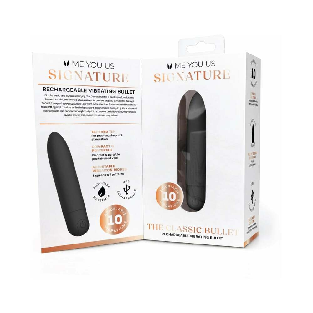 Me You Us Signature The Classic Bullet Black