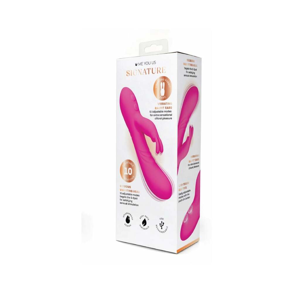 Me You Us Signature The Rabbit Pink
