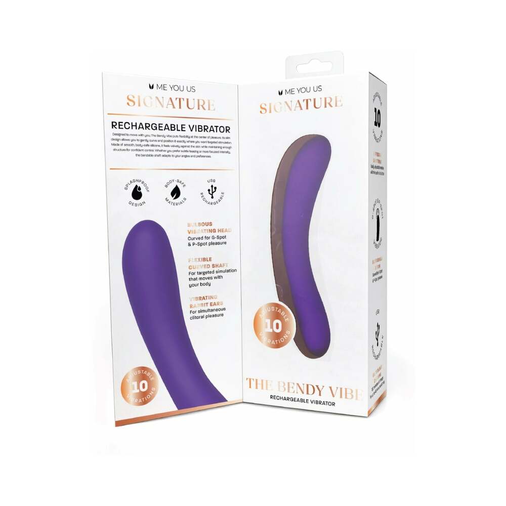 Me You Us Signature The Bendy Vibe Purple