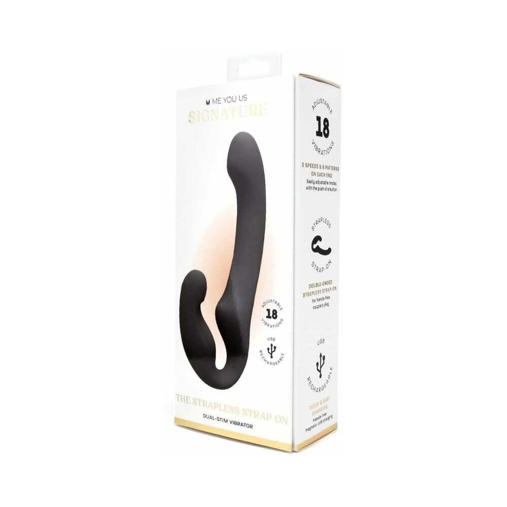 Me You Us Signature The Strapless Strap-On Black