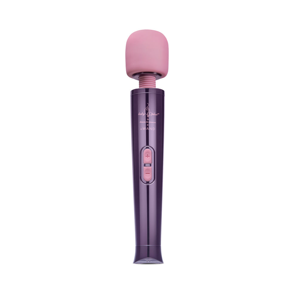 Baby Phat x Le Wand Classique Cordless Petite Rechargeable Vibrating Massager Deep Purple