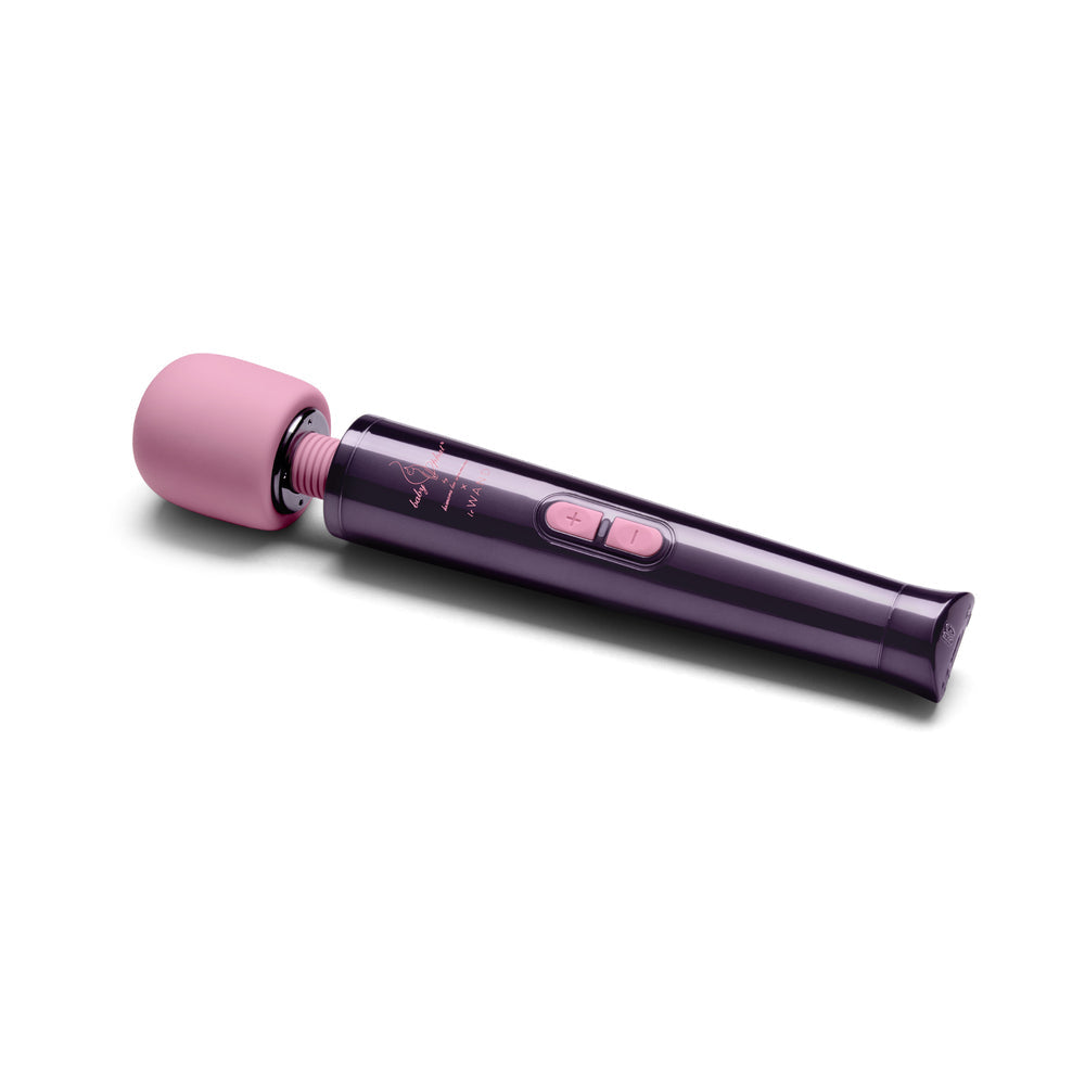 Baby Phat x Le Wand Classique Cordless Petite Rechargeable Vibrating Massager Deep Purple