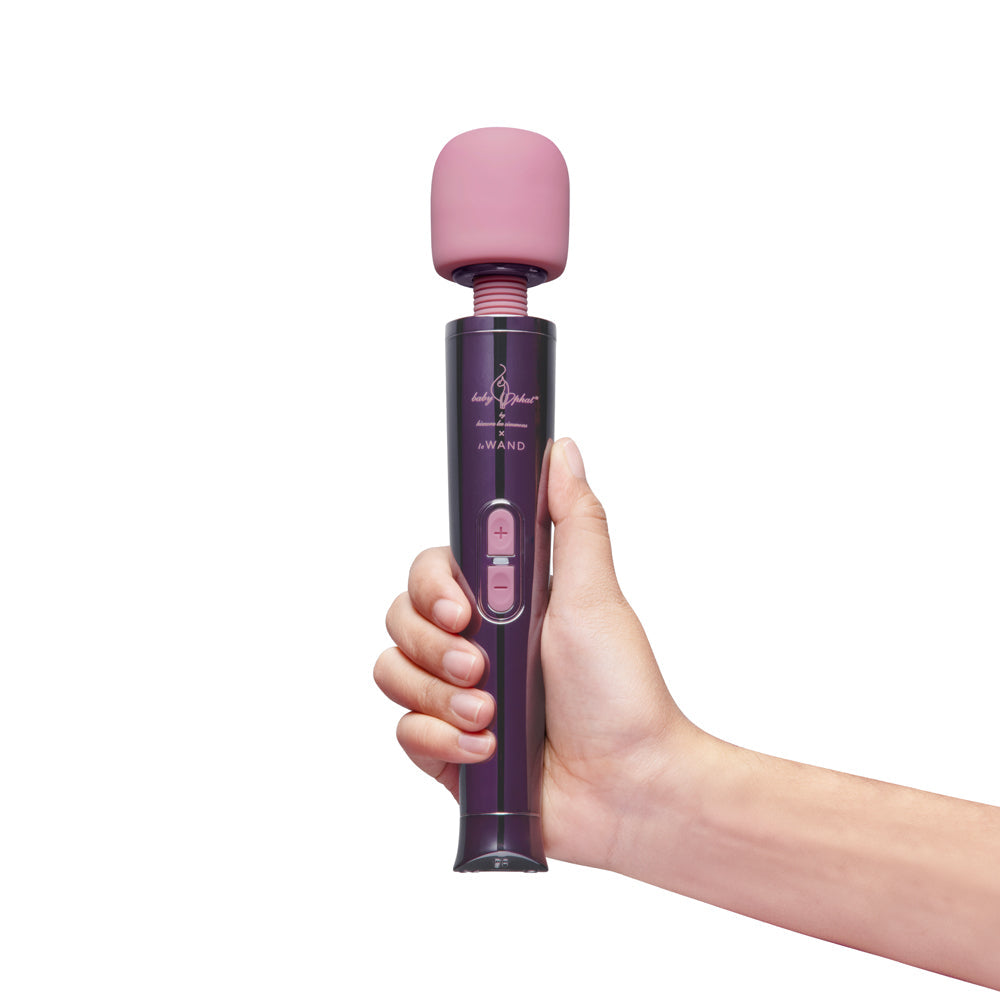 Baby Phat x Le Wand Classique Cordless Petite Rechargeable Vibrating Massager Deep Purple