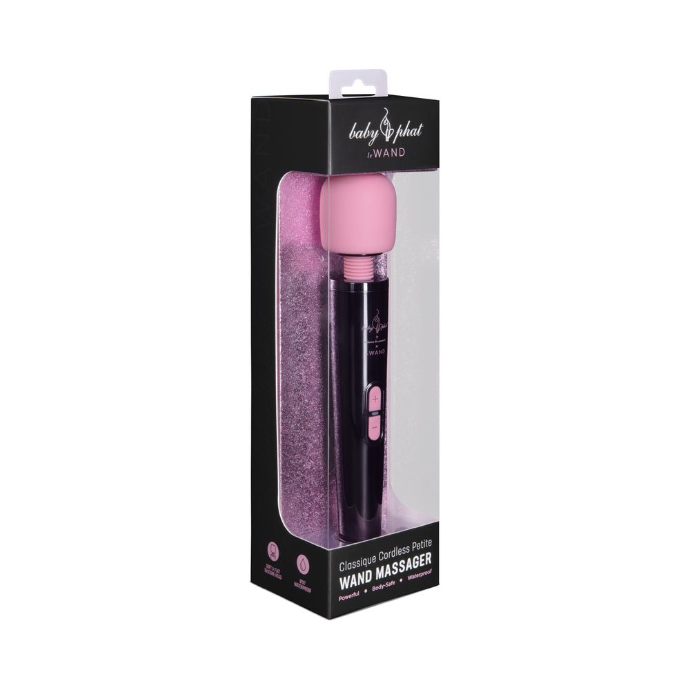 Baby Phat x Le Wand Classique Cordless Petite Rechargeable Vibrating Massager Deep Purple