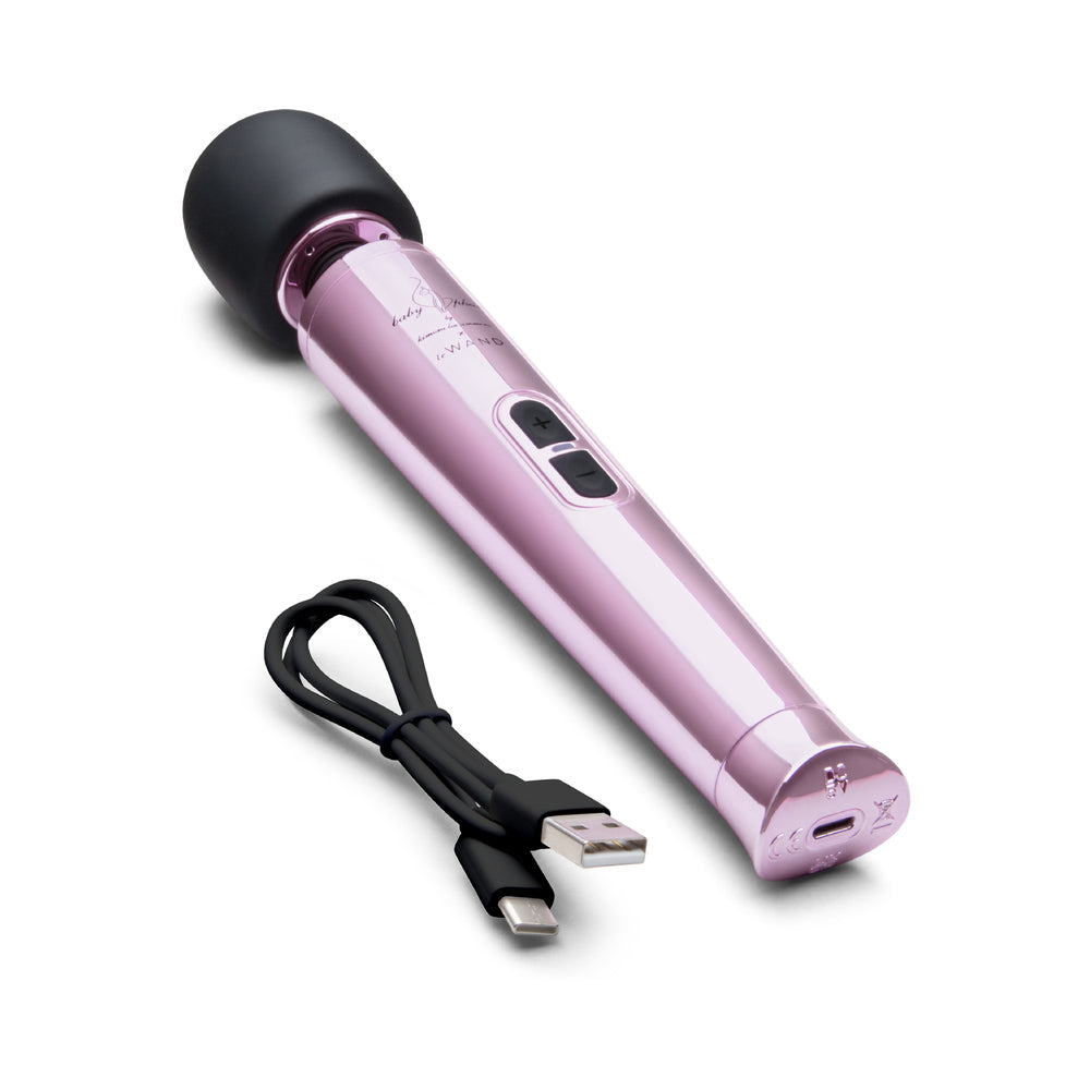 Baby Phat x Le Wand Classique Cordless Petite Rechargeable Vibrating Massager Pink