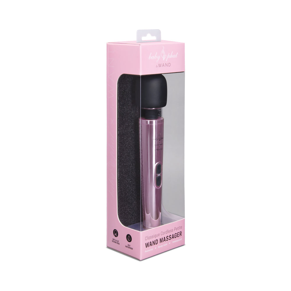 Baby Phat x Le Wand Classique Cordless Petite Rechargeable Vibrating Massager Pink