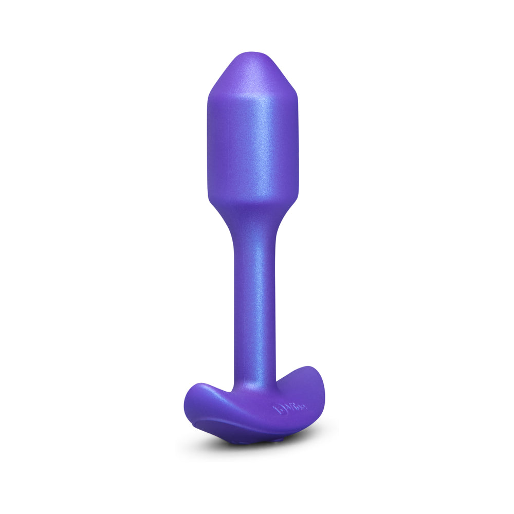 b-Vibe Smart Snug Plug 1 Small Weighted & Vibrating App-Controlled Silicone Butt Plug