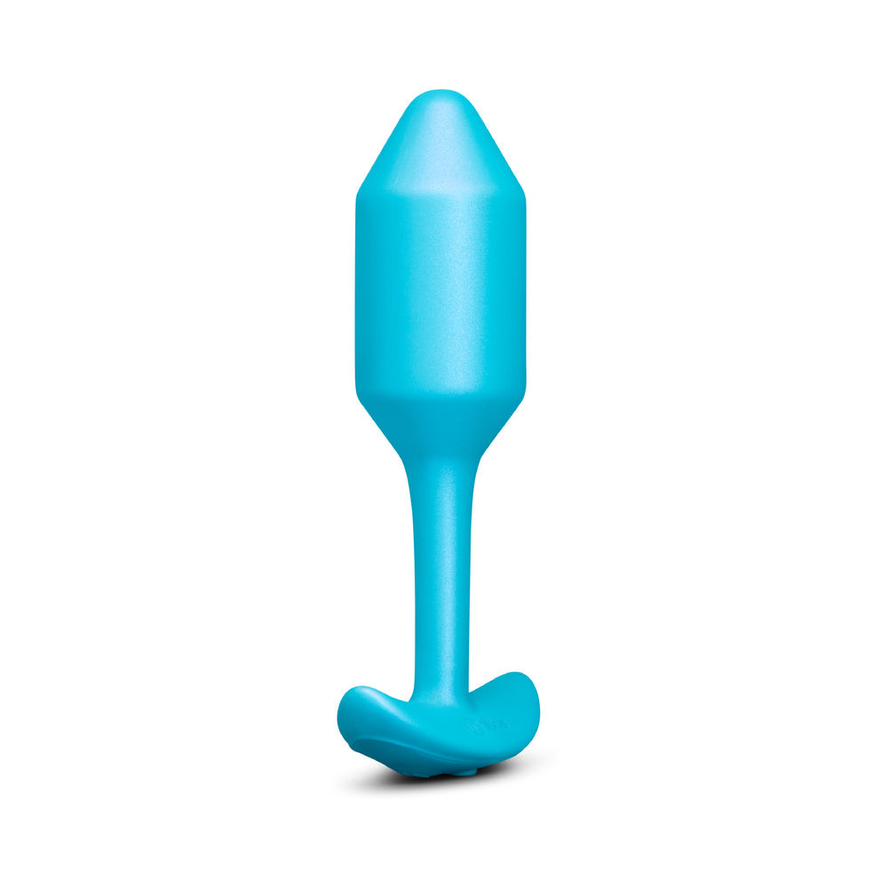 b-Vibe Smart Snug Plug 2 Medium Weighted & Vibrating App-Controlled Silicone Butt Plug