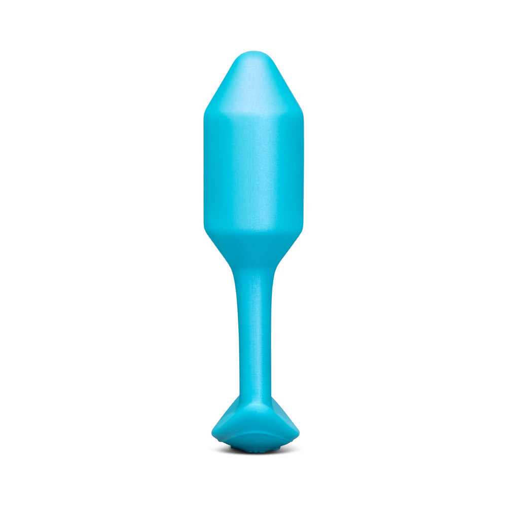 b-Vibe Smart Snug Plug 2 Medium Weighted & Vibrating App-Controlled Silicone Butt Plug