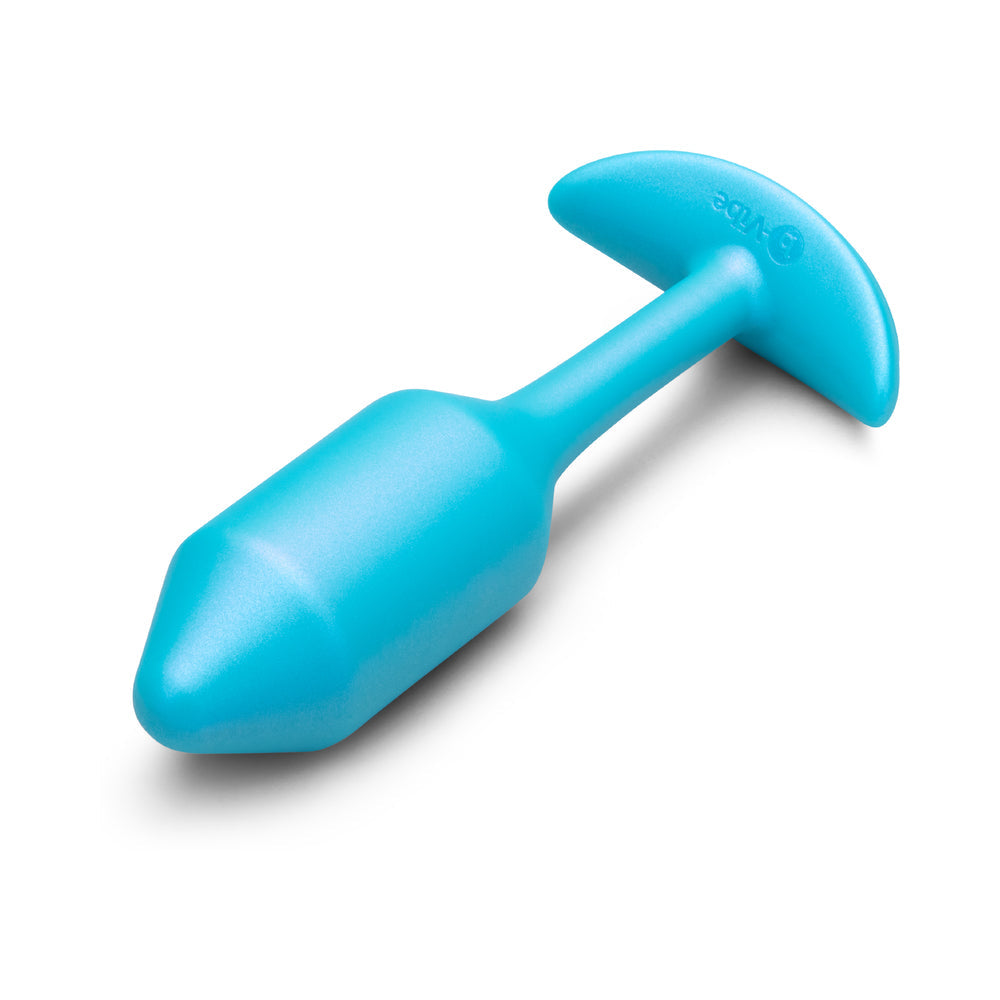 b-Vibe Smart Snug Plug 2 Medium Weighted & Vibrating App-Controlled Silicone Butt Plug