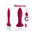 Evolved Party Plug Silicone Rechargeable Burgundy