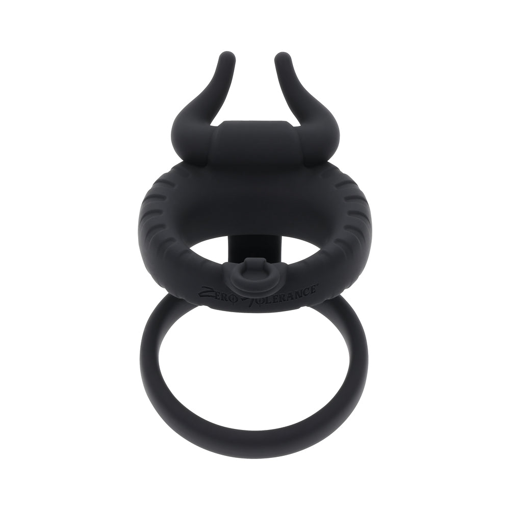 Zero Tolerance Raging Bull Silicone Rechargeable Black