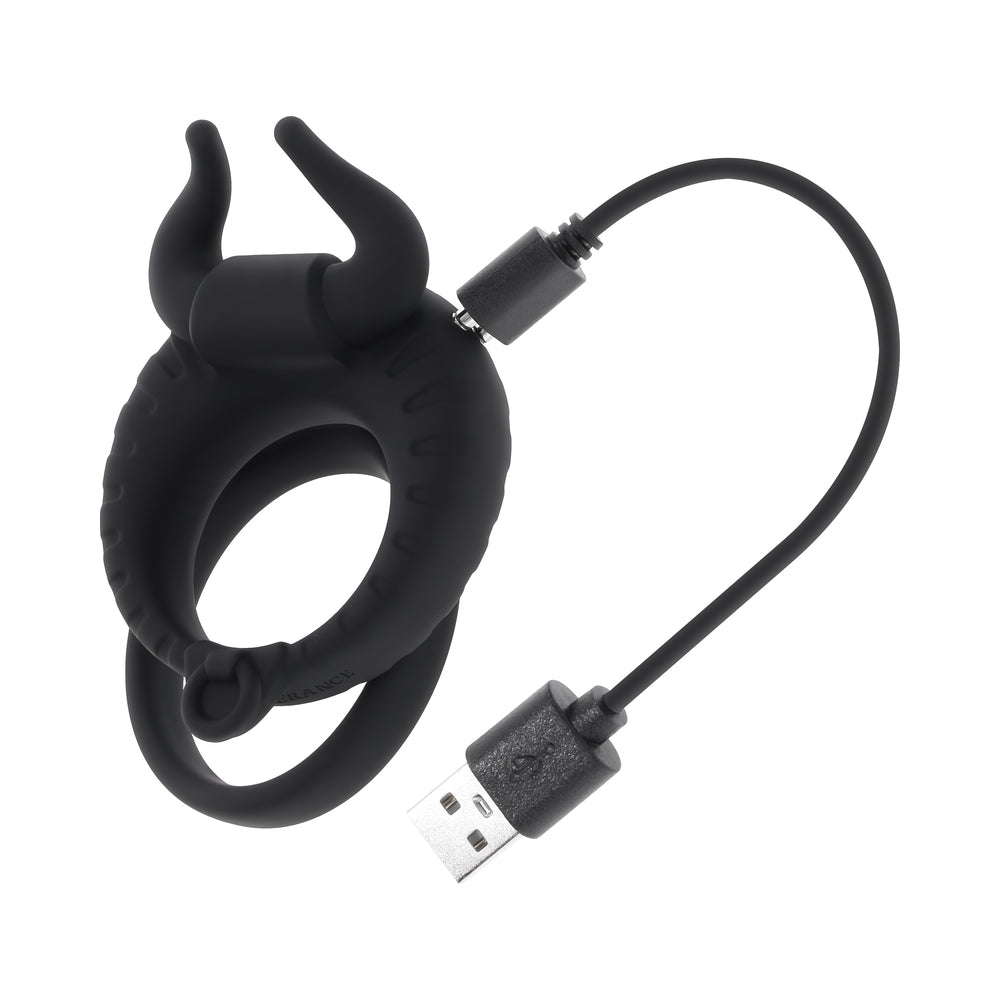 Zero Tolerance Raging Bull Silicone Rechargeable Black