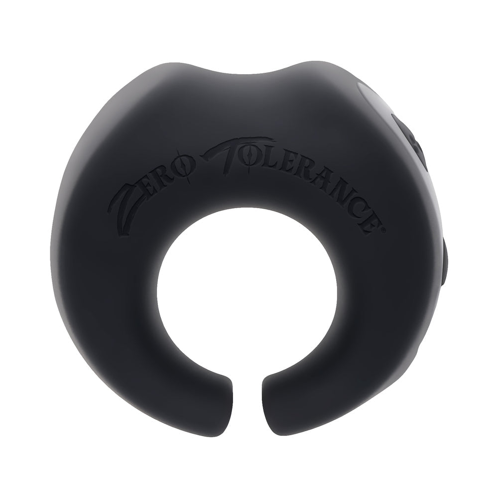 Zero Tolerance Popping P-Spot Silicone Rechargeable Black