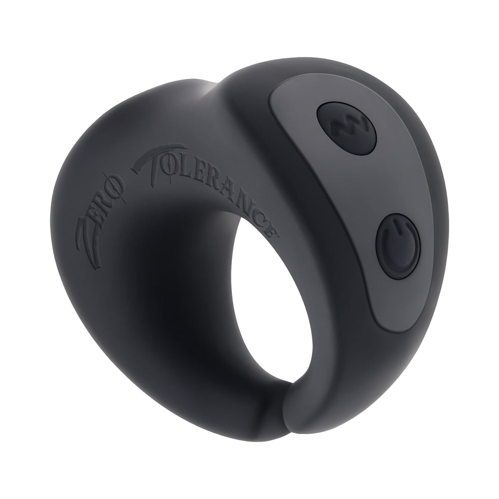 Zero Tolerance Popping P-Spot Silicone Rechargeable Black
