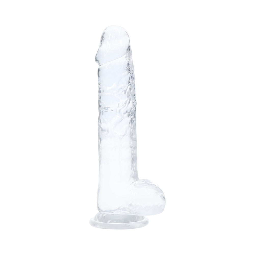 Realrock Crystal Clear LED Touch Dong 8 in. Translucent