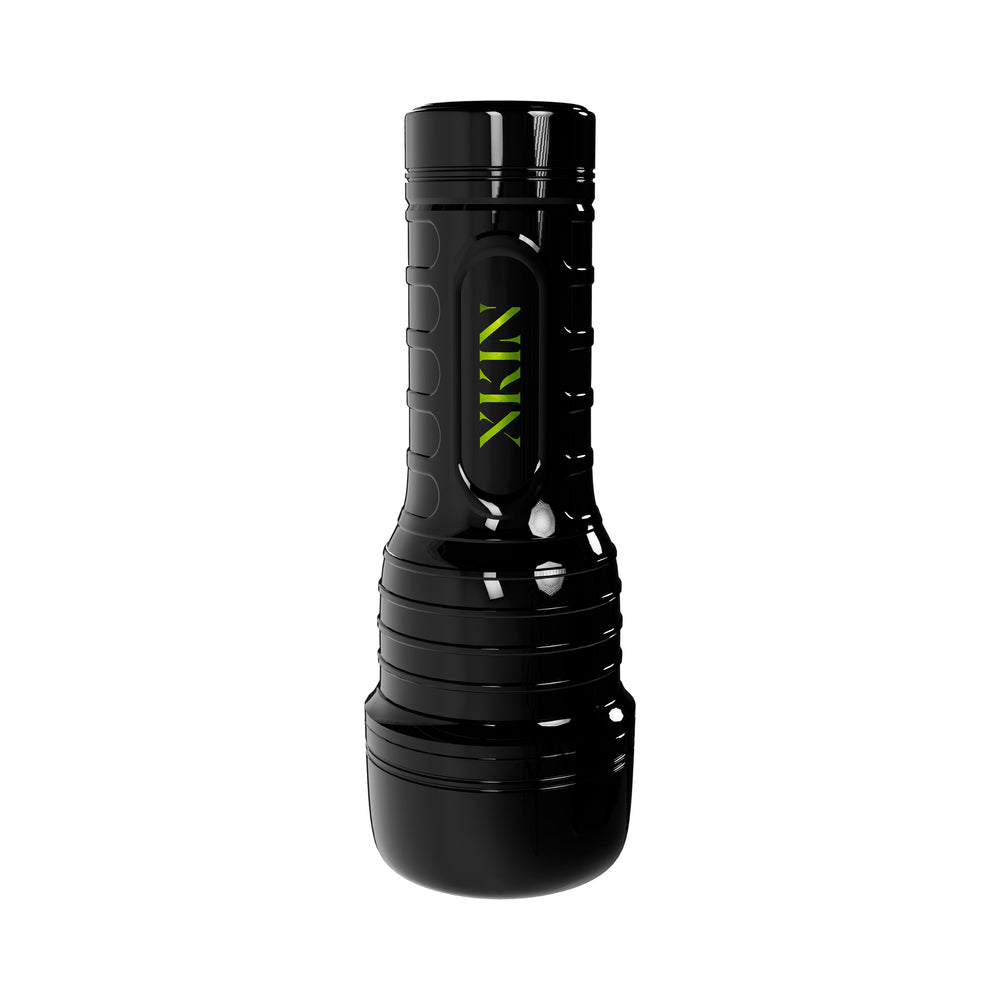XKIN Aza Velvet Vagina Torch Vibrating Masturbator Black