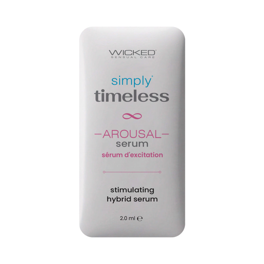 Wicked Simply Timeless Arousal Snap Pack Singles Display (60ct)