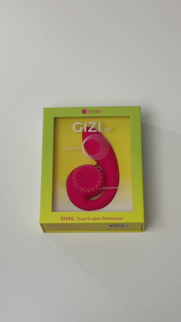 SVibe Snail Gizi Lite Vibrator Juicy Blueberry