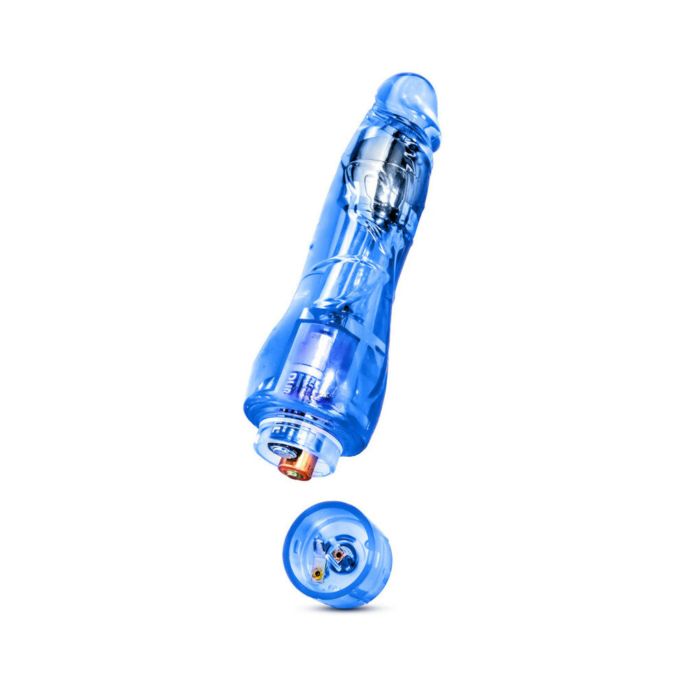 Naturally Yours Fantasy Vibe Realistic 8.5 in. Vibrating Dildo Blue