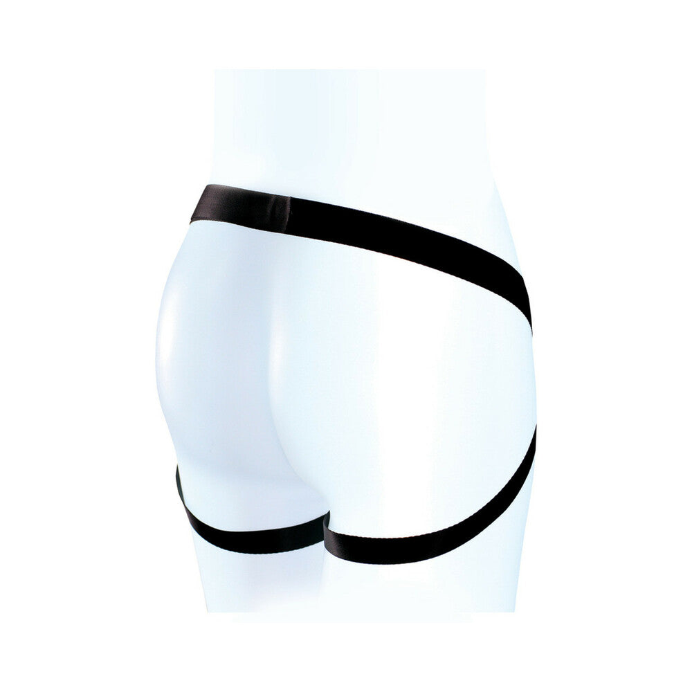 SX For You Adjustable Faux Leather Beginner's Harness Black