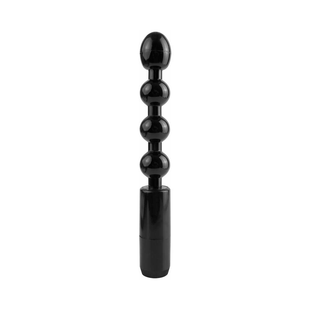 Anal Fantasy Collection Vibrating Power Beads Black