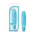 Luxe Cozi Mini Silicone Slimline Vibrator Aqua