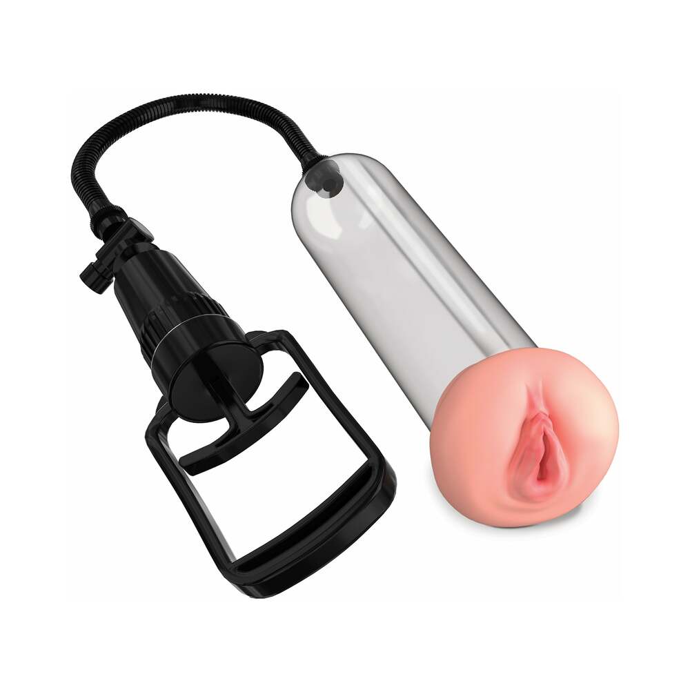 Pump Worx Beginner's Pussy Pump Beige/Clear