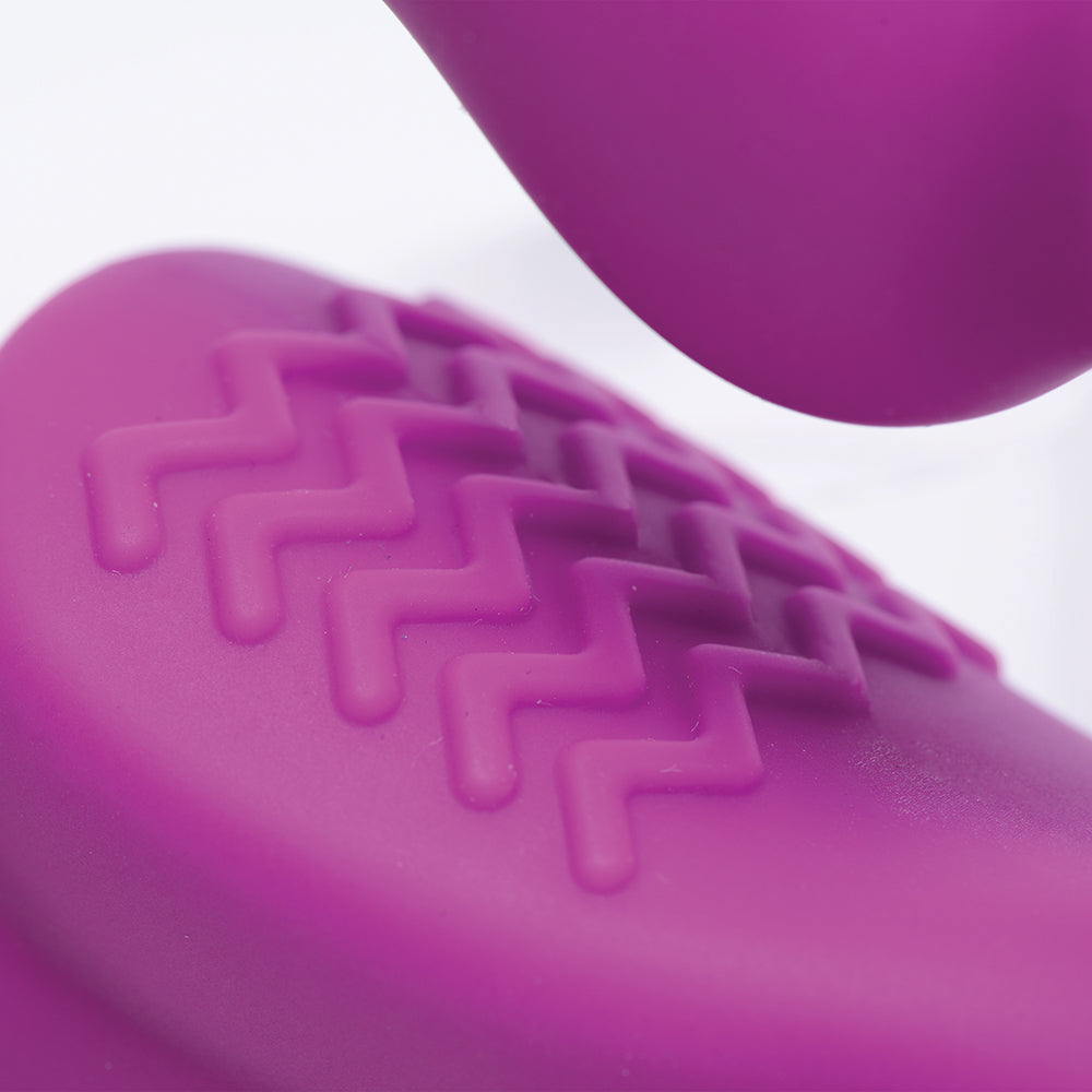 Strap U Evoke Vibrating Strapless Silicone Strap-On Dildo