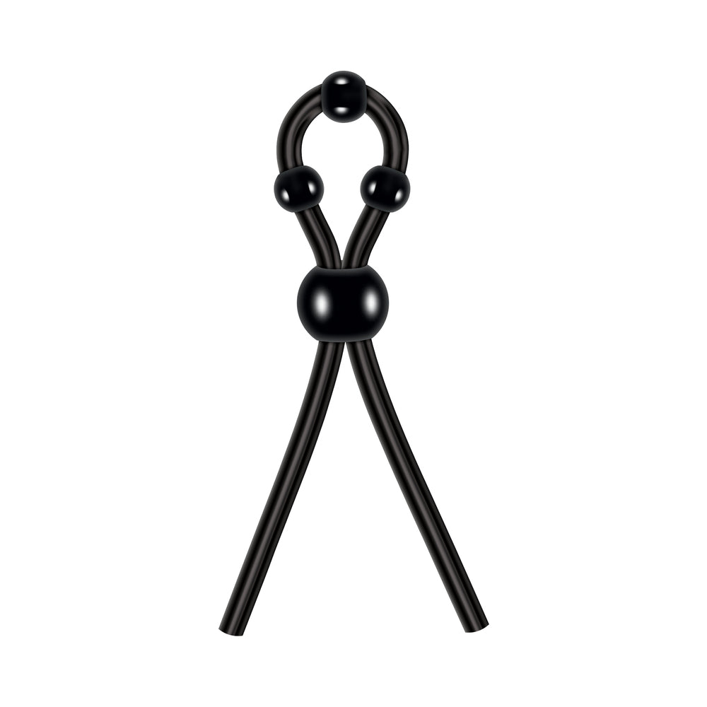 Zero Tolerance Ultimate Silicone Lasso Adjustable Cockring Black