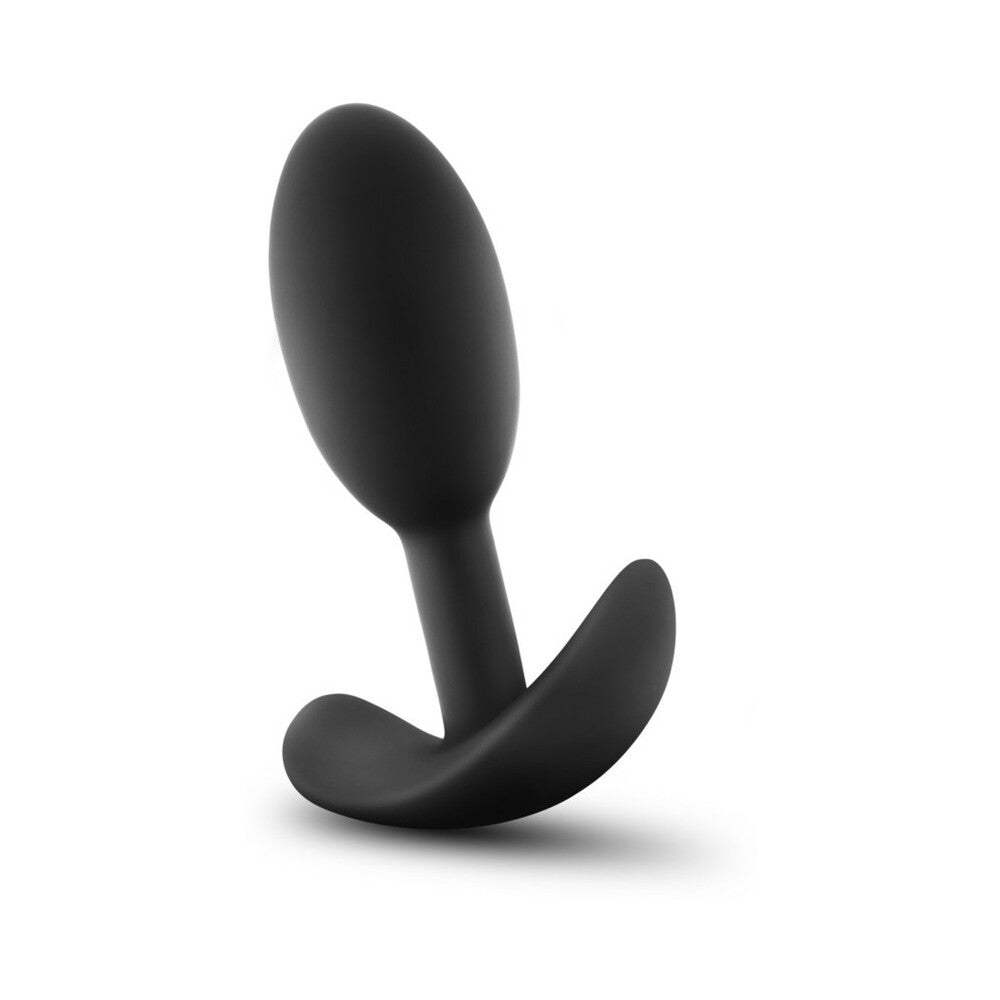 Luxe Wearable Vibra Slim Plug Small Black
