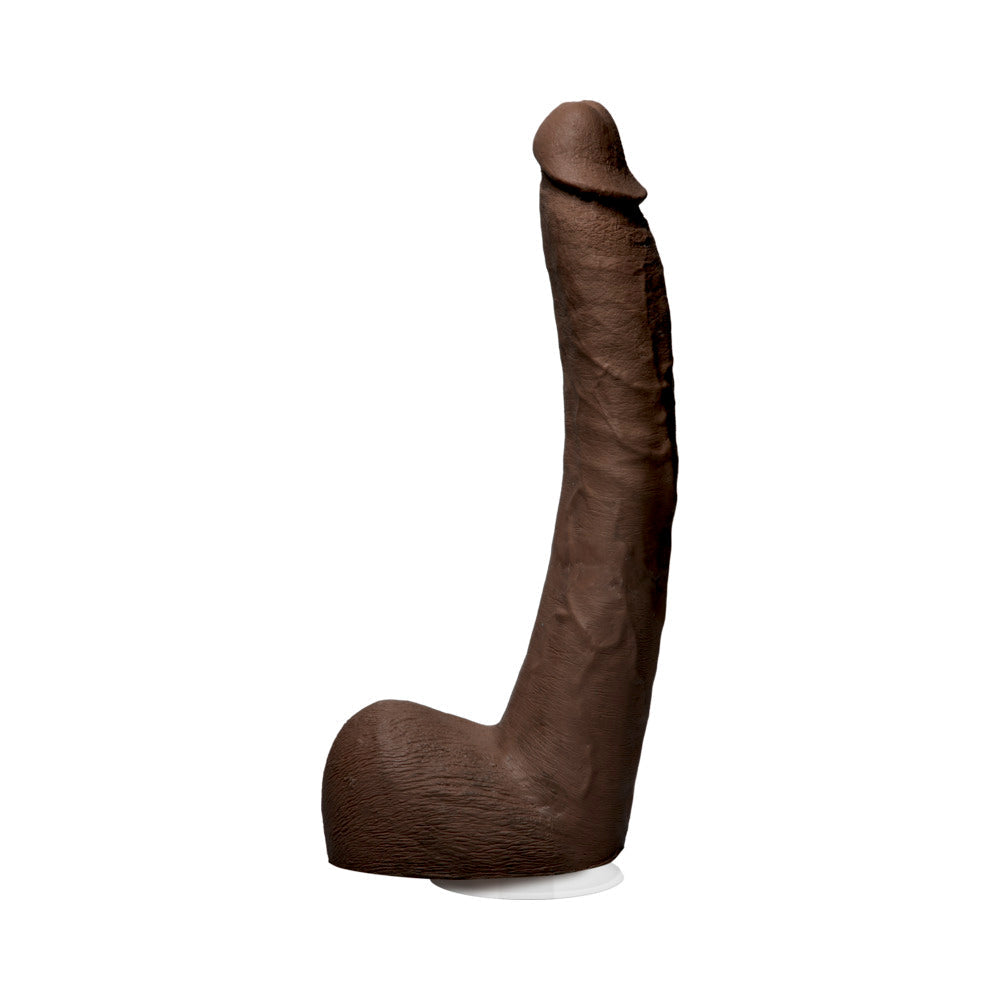 Signature Cocks Isiah Maxwell 10 Inch ULTRASKYN Cock Chocolate