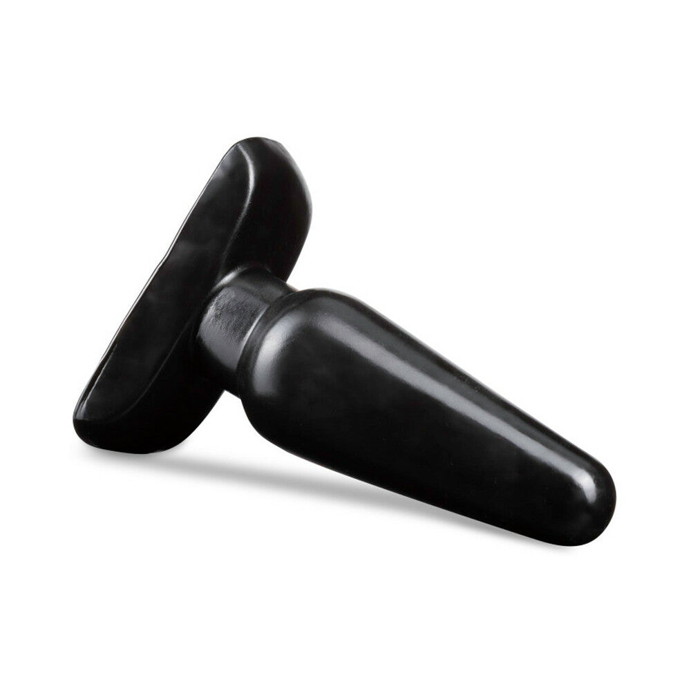 Anal Adventures Basic Anal Plug Medium Black