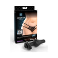 Pipedream Hookup Panties Crotchless Pleasure Pearls With Silicone Anal Plug Black XL-XXL