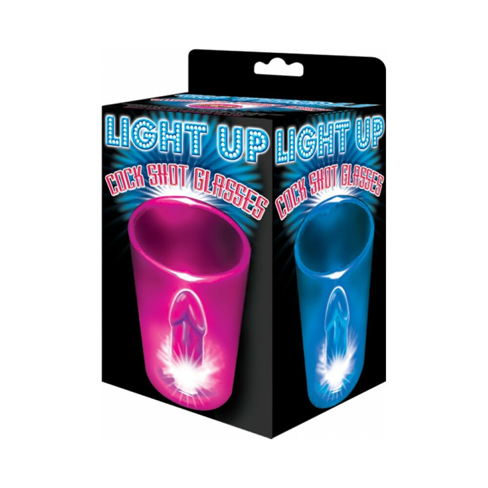 Light Up Shot Glasses Magenta