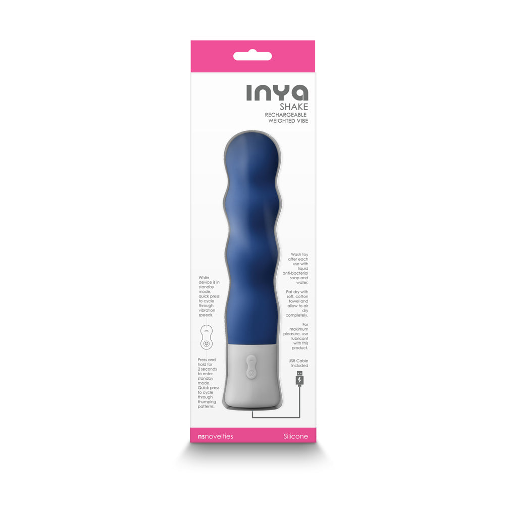INYA Shake Rechargeable Vibe Blue