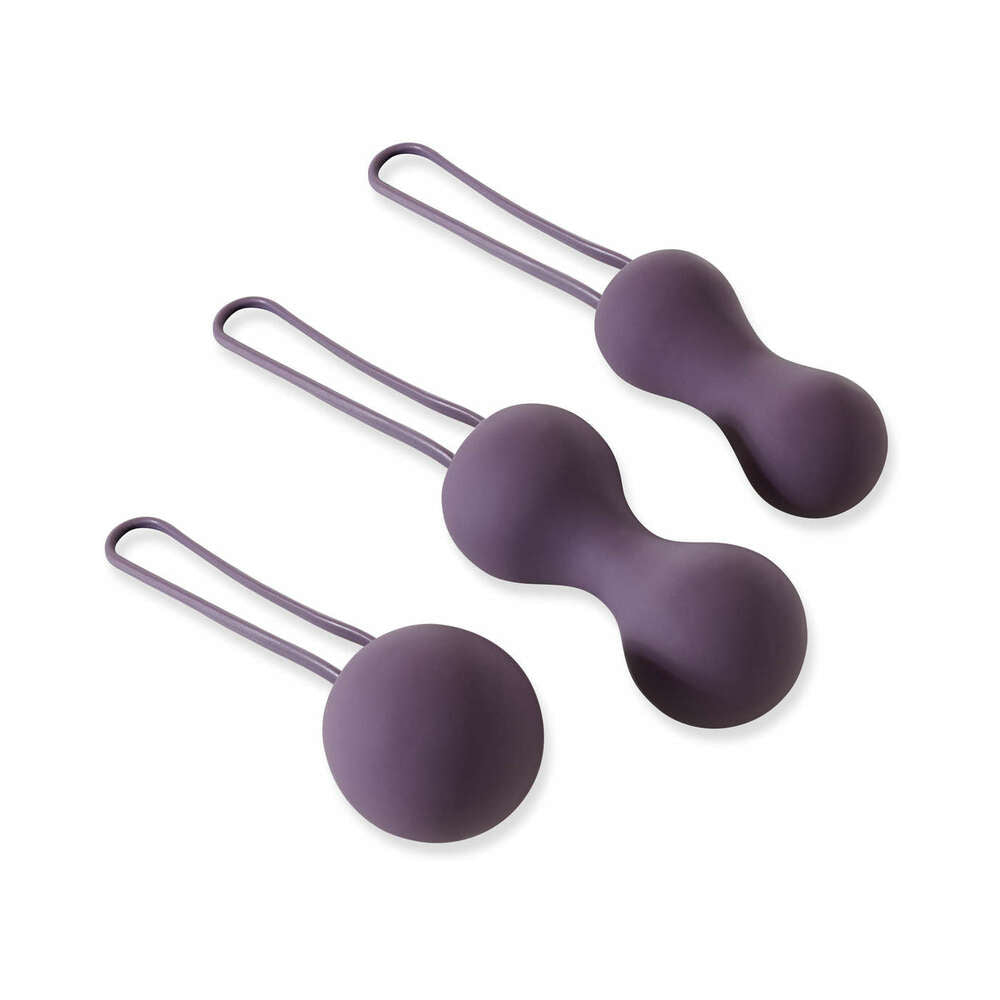 Je Joue Ami 3-Piece Silicone Kegel Set Purple