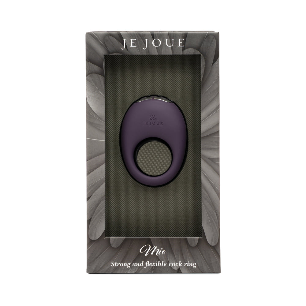 Je Joue Mio Rechargeable Vibrating Silicone Cock Ring Purple