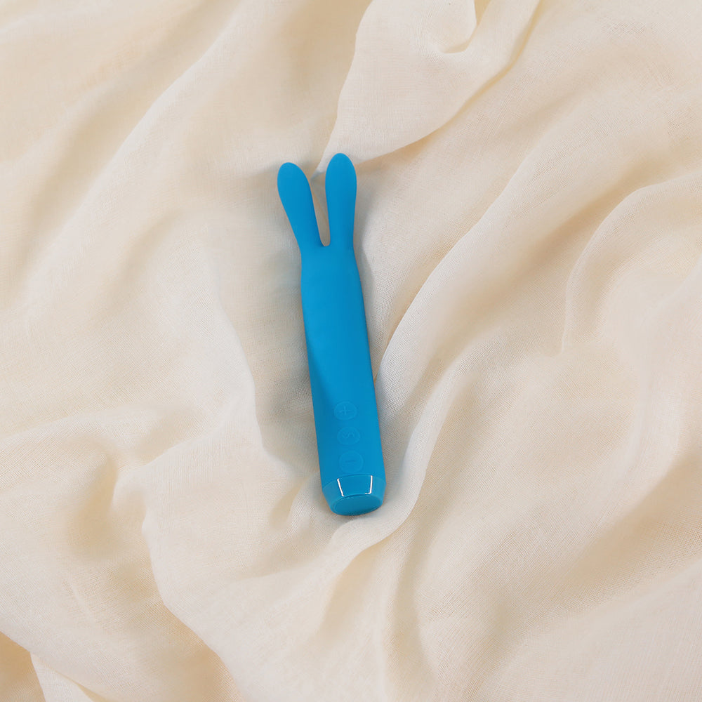 Je Joue Rabbit Bullet Vibrator Rechargeable Silicone Teal