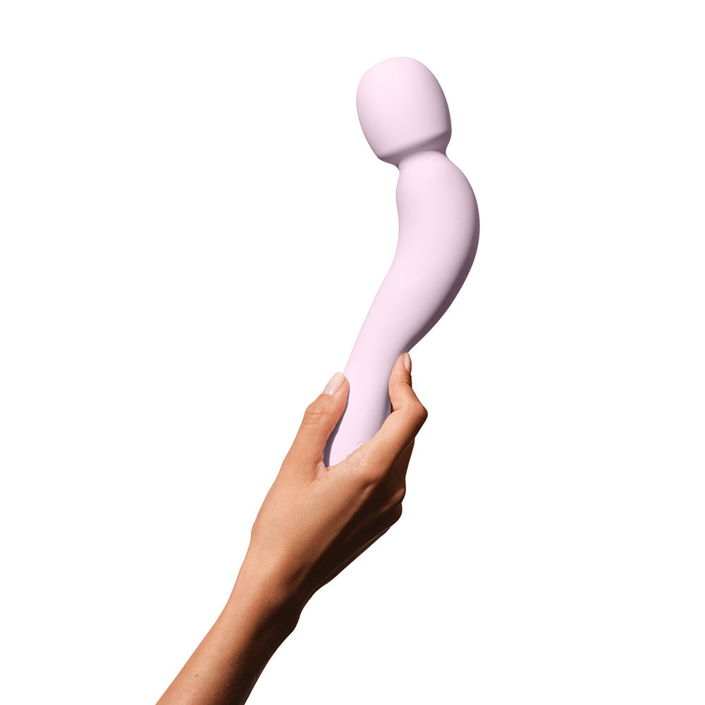 Dame Com Rechargeable Silicone Wand Vibrator Quartz